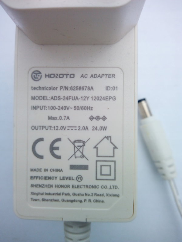 ZASILACZ 12V 2A ADS-24FUA-12Y12024EPG VU+ SOLO SE