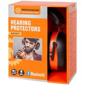 SŁUCHAWKI WYGŁUSZAJĄCE ROBOCZE BLUETOOOTH WERCKMANN BEZPRZEWODOWE DO PRACY