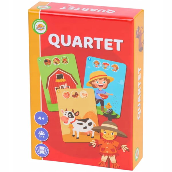 Talia kart do gry w kwartet Craft Universe kreatywne myślenie rolnik 733