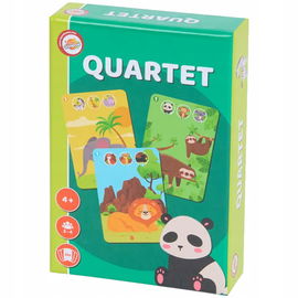 Talia kart do gry w kwartett Craft Universe świetna zabawa miś koala 740