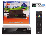 Tuner dekoder DVB-T2 H.265 / HEVC i H.264 AVC firma GoSat model GS-250T2