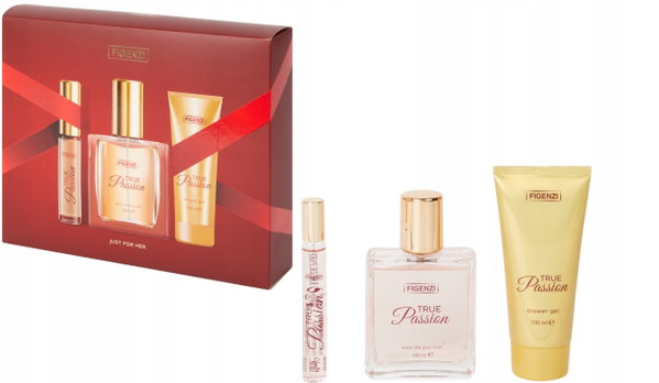 Zestaw podarunkowy dla Kobiety perfumy balsam Velvet Beauty Figenzi Passion