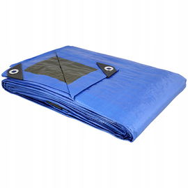 WODOODPORNA PLANDEKA OCHRONNA PŁACHTA POD NAMIOT NA BIWAK 3 X 4 MB BLUE