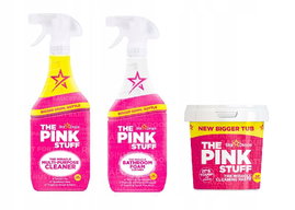 Środki do czyszczenia i szorowania PINK STUFF Pasta + 2 płyny zestaw 3 szt