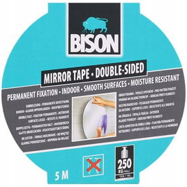 Taśma montażowa do luster BISON ultra wytrzymała mocna CS