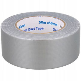 Taśma naprawcza zbrojeniowa mocna profesjonalna 50mx50mm extra strong SZARA