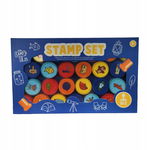 Zestaw stempelków dla dzieci STAMP SET 26szt nieb.