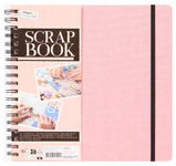 Album do scrapbookingu Craft Sensations 40 kart wycinki twarda oprawa PINK