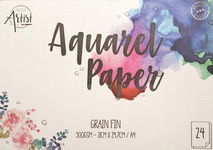 Blok do akwareli AKWARELOWY PAPIER 24 KARTKI 300 GSM A4 Creative Artist