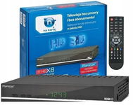 Dekoder Tuner DVB-S/T Opticum Combo X8 pakiet prepaid 30 dni Start Canal+