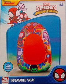 Dmuchana łódka ponton do pływania licencja Marvel Spiderman Spidey 100x60