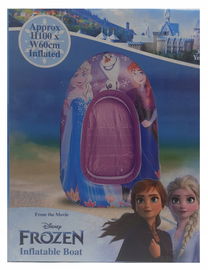 Dmuchana łódka Ponton 100 x 60 cm Frozen Sambro Kraina Lodu Anna Elsa duzy