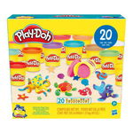 Ciastolina Play-Doh 20 TUB Multicolor Magiczna Paka kolorowa 1,1 kg F2829