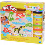 Ciastolina Play-Doh Starters Kształy Zwierzątka 6 Tub kolorów Hasbro E8535