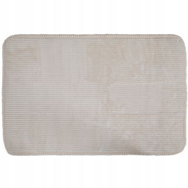 DYWANIK MATA ŁAZIENKOWA 50 x 80 cm biały miękki 12