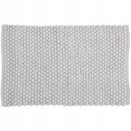 DYWANIK MATA ŁAZIENKOWA Premium Quality 50 x 80cm szary tłoczony miękki