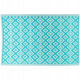 DYWANIK ZEWNĘTRZNY BALKON TARAS MATA Koopman Wodoodporny 120 x 180 turkus