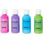 Farby akrylowe Avec B.V. 4 x 80 ml kolor neon 302