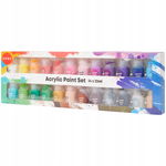 Farby akrylowe zestaw paleta AVEC 24 x 22 ml kolor