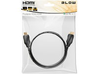 Kabel HDMI  Blow 92-212 HDMI - HDMI 1,5 m ZŁOTE KOŃCÓWKI super jakość