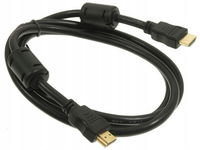 Kabel HDMI Cabletech KPO3703-1.5 HDMI - HDMI ZŁOTE KOŃCÓWKI 1,5 m