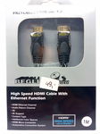 KABEL HDMI-HDMI VER.1,4 HIGH NOWA WERSJA SPEED 1M