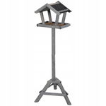 Karmnik Drewniany Domek dla ptaków na stojaku 105 cm  Bites for Birds FSC