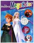 KOLOROWANKA DISNEY MEGA COLOR FROZEN II Z NAKLEJKAMI ELZA OLAF ANNA SWEN