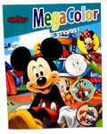 KOLOROWANKA DISNEY MICKEY FRIENDS MEGA COLOR Z NAKLEJKAMI DAISY PLUTO CHIP