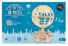 Drewniane puzzle 3D Globus Mechanical Globe Zrób to Sam DIY 165 el. DIY