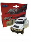 HUMMER H3 BIAŁY KOLEKCJONERSKI METALOWY MODEL SAMOCHODU WELLY SKALA 1.34