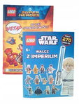 Książka Lego Star Wars Walcz z imperium z naklejkami 270 szt + gratis Liga