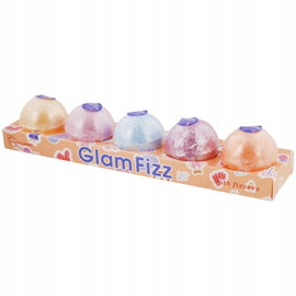 KULE MUSUJĄCE DO KĄPIELI ZESTAW 5 SZT 45gram BARWIĄCE GLAM FIZZ844