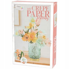Kwiaty z papieru krepowanego Craft Sensations Zrób to sam prace kreatywne