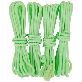 LINKI DO NAMIOTU ŚWIECĄCE fluorescencyjne zestaw 4x3 metry FROJAK ZIELONE