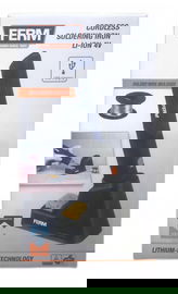 LUTOWNICA BEZPRZEWODOWA FERM 4V MOCNA ZESTAW Z CYNĄ CZYŚCIKIEM STOJAKIEM A3