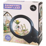 Lupa hobbystyczna do składania mini modeli + lampa