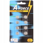 NOWE baterie guzikowe alkaliczna bateria AG13 A-FORCE 8szt