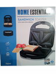 Opiekacz do kanapek Toster Sandwich Home Essentials 750W ST-126768 CZARNY