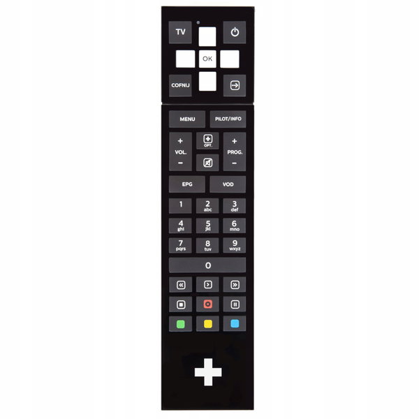 Oryginalny Pilot CANAL+ NC+ WIFIBOX DSIW74 PREMIUMBOX ULTRABOX 4K + BATERIE