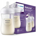 PHILIPS AVENT Zestaw 2 butelek 260ml dla niemowąt Natural Response SCY903