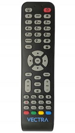 Pilot do dekoderów telewizji VECTRA GREY płaski ORYGINAŁ