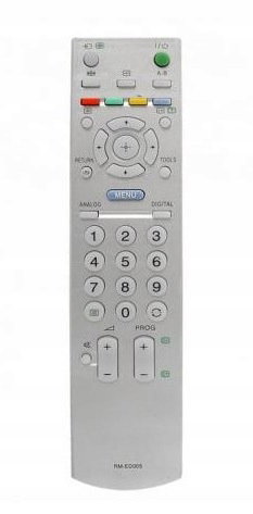 Pilot do TV SONY RM-ED005 RM-ED007 ZAMIENNIK SREBRNY SUPER JAKOŚĆ