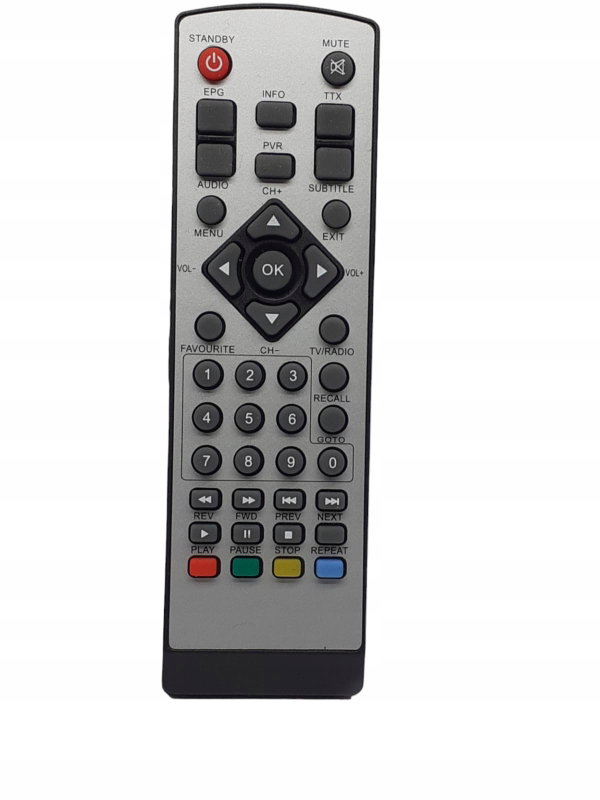Pilot Zamiennik DVB-T OVERMAX OV-TN-06 OV-TN-08 srebrny