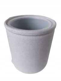 PODSTAWA BERŁA SZCZOTKI WC OKRĄGŁA Z WKŁADEM SZARA