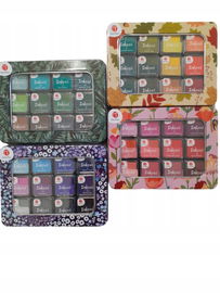 Poduszki tuszujące nasączone DecoTime 48 tuszów wodnych mix kolorów 49-96