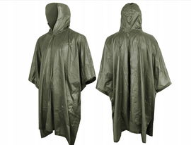 Ponczo PONCHO przeciwdeszczowe 155-190 cm wodoodporne 2650 mm kolor ZIELONY