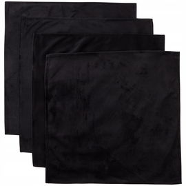 Serwetki do sztućców 40x 40 cm 4szt Black Aksamit
