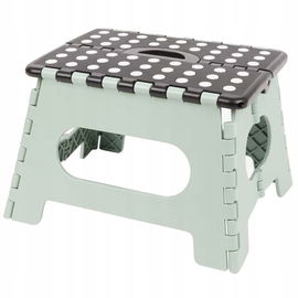 Składany stołek schodek udźwig do 150 kg ANTYPOŚLIZGOWY składany ZIELONY