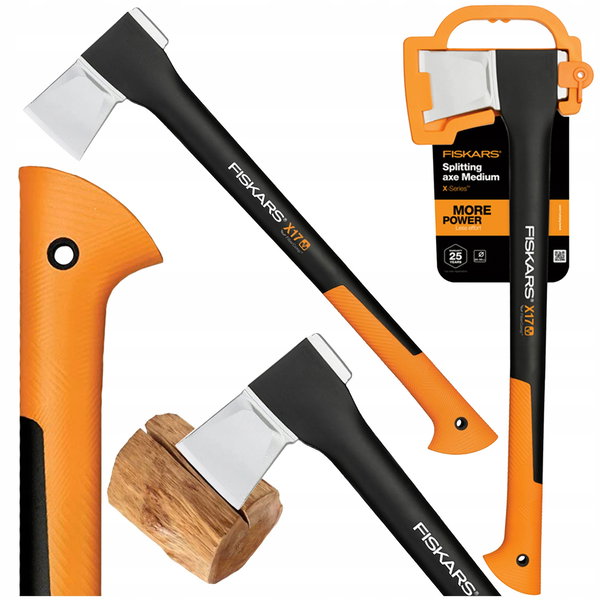 FISKARS X17 SIEKIERA ROZŁUPUJĄCA DO DREWNA Fiskars X17 M 1015641 - 